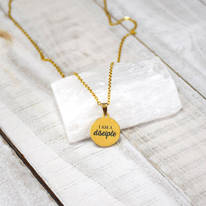 I am a Disciple of Jesus Christ 2024 Youth Theme Disciple Necklace for The Church of Jesus Christ of Latter-day Saints