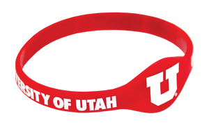 Utah Utes Silicone Bracelet