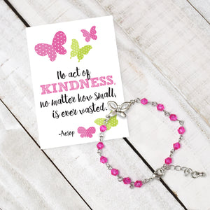 Kindness Butterfly Bracelet