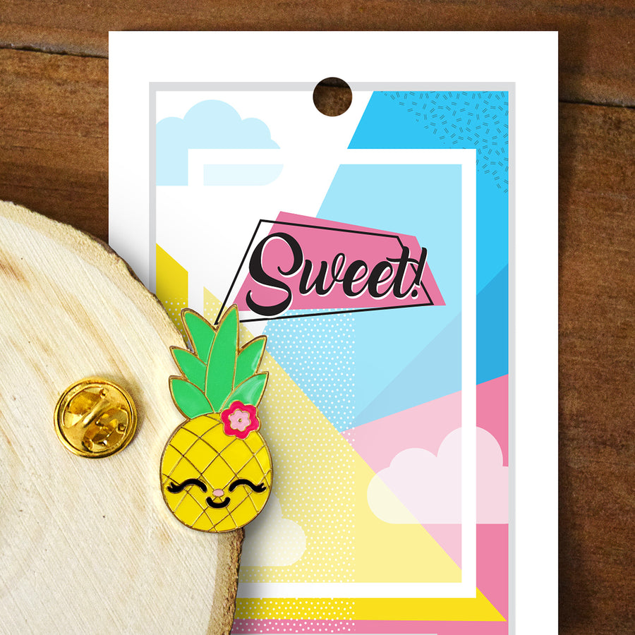 Sweet Pineapple Enamel Pin