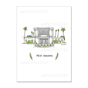 Brigham City Utah Temple 5x7 Print