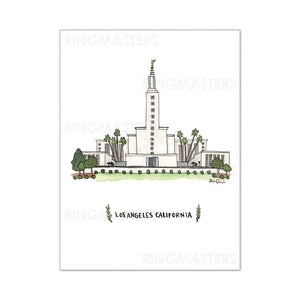 Brigham City Utah Temple 5x7 Print