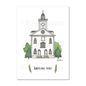 Cedar City Utah Temple 5x7 Print