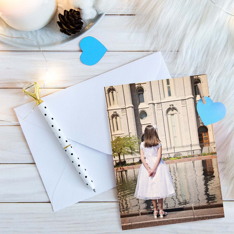 Baptism Reflection Greeting Card