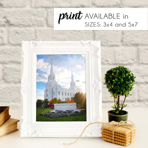 Brigham City Utah Photo Print