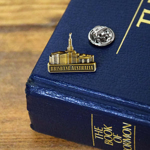 Brisbane Australia Temple Pin