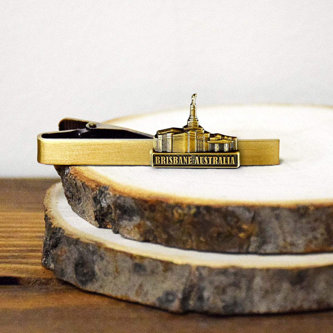 Brisbane Australia Temple Tie Bar