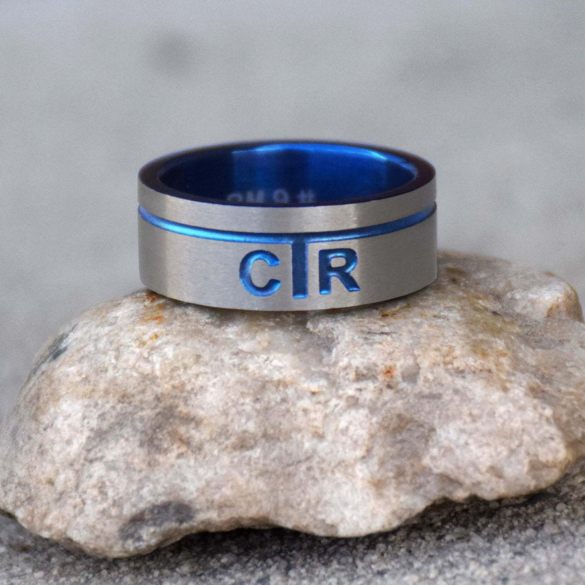 CTR Men's Designer Astro Ring - Stainless Steel