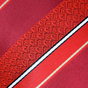 Boys' CTR Red Stripe Microfiber Necktie