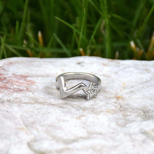 CTR Shooting Star Ring - Stainless Steel