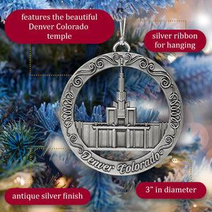 Denver Colorado Temple Ornament