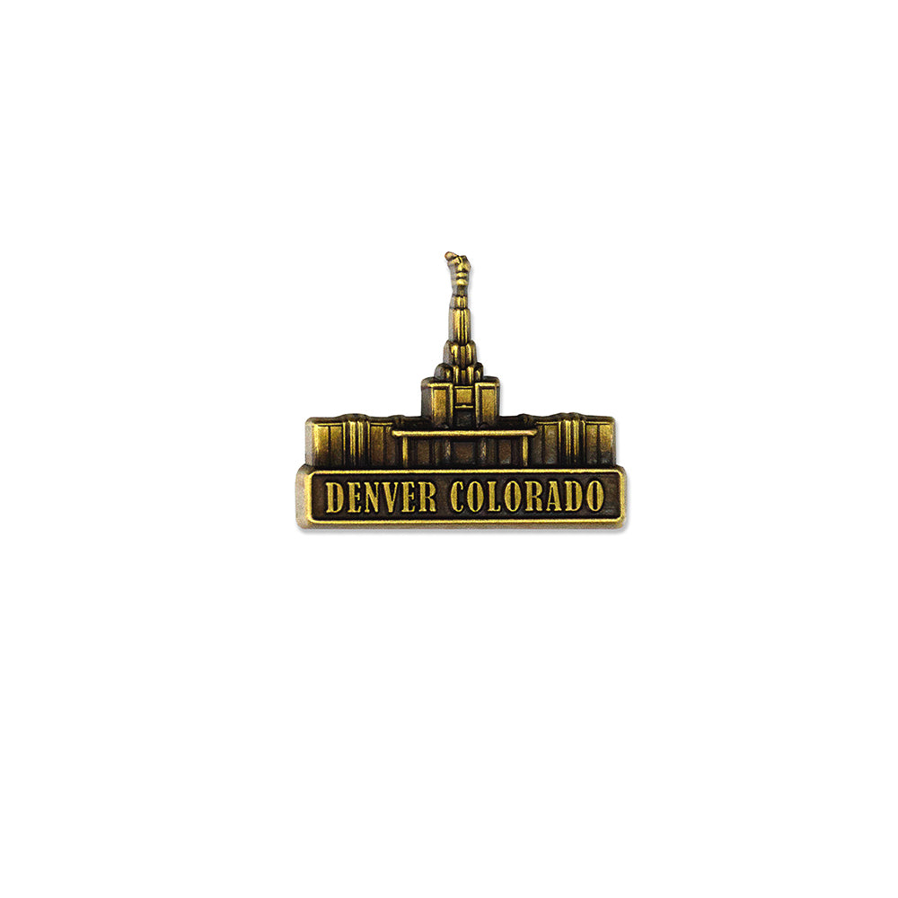 Denver Colorado Temple Pin