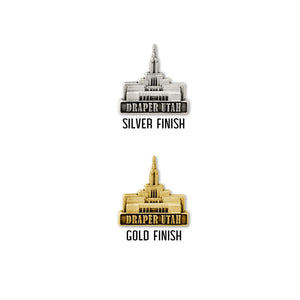 Draper Utah Temple Pin