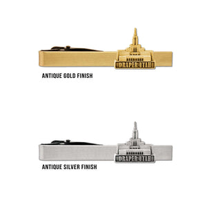 Draper Utah Temple Tie Bar