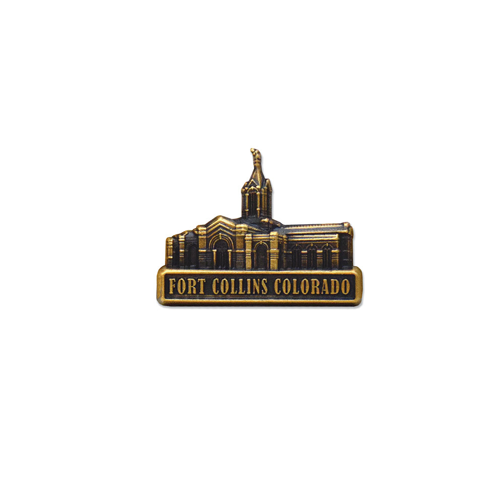 Fort Collins Colorado Temple Pin