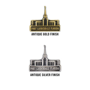 Fort Lauderdale Florida Temple Pin