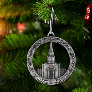 Houston Texas Temple Ornament