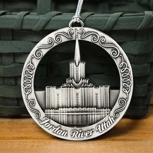 Jordan River Utah Temple Ornament