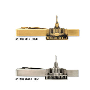 Jordan River Utah Temple Tie Bar