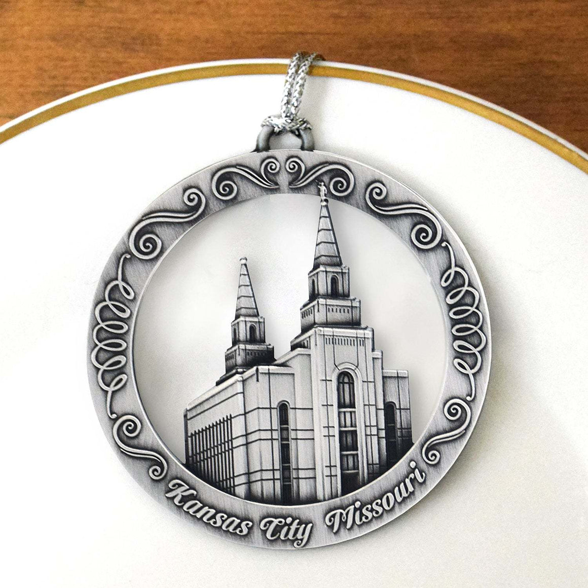 Kansas City Missouri Temple Ornament