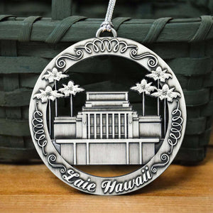 Laie Hawaii Temple Ornament