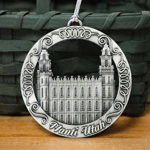 Manti Utah Temple Ornament