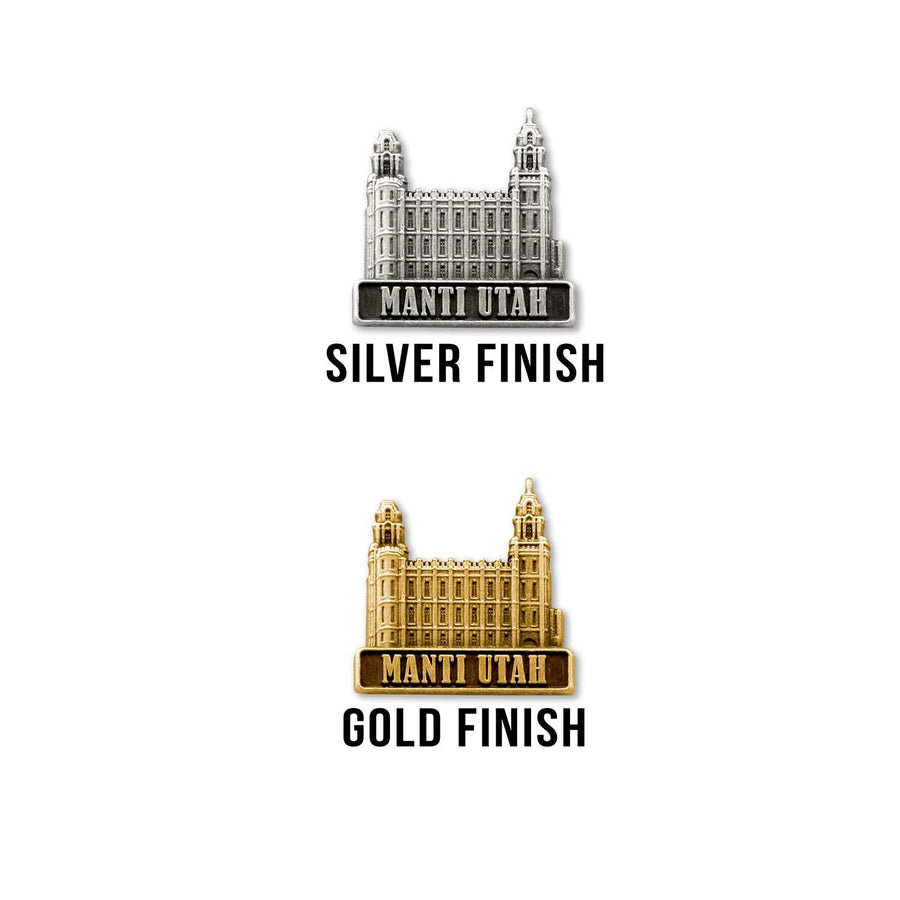 Manti Utah Temple Pin