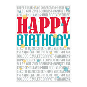 Ringmasters Missionary Birthday Greeting Card