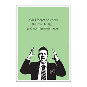 Ringmasters Missionary Birthday Greeting Card