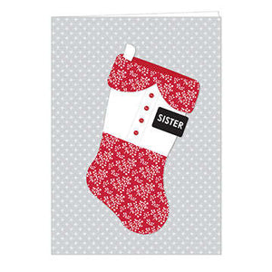 Ringmasters Elder Stocking Christmas Card