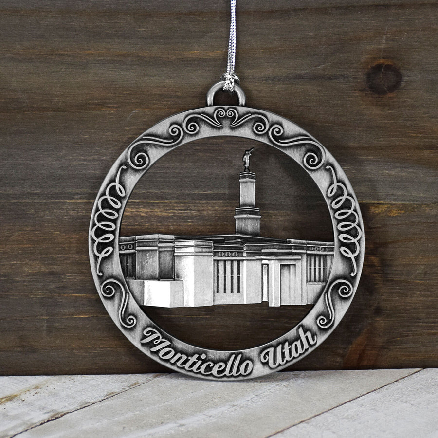 Monticello Utah Temple Ornament
