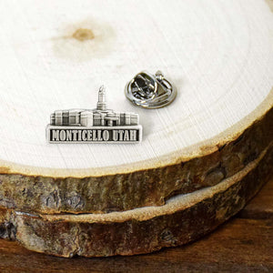 Monticello Utah Temple Pin