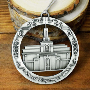 Mount Timpanogos Utah Temple Ornament