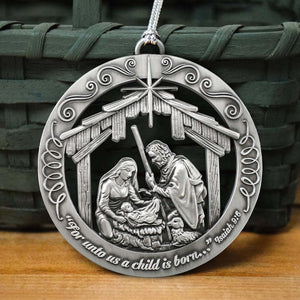 Nativity - Birth of Jesus Christ - Ornament