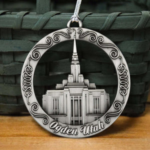 Ogden Utah Temple Ornament