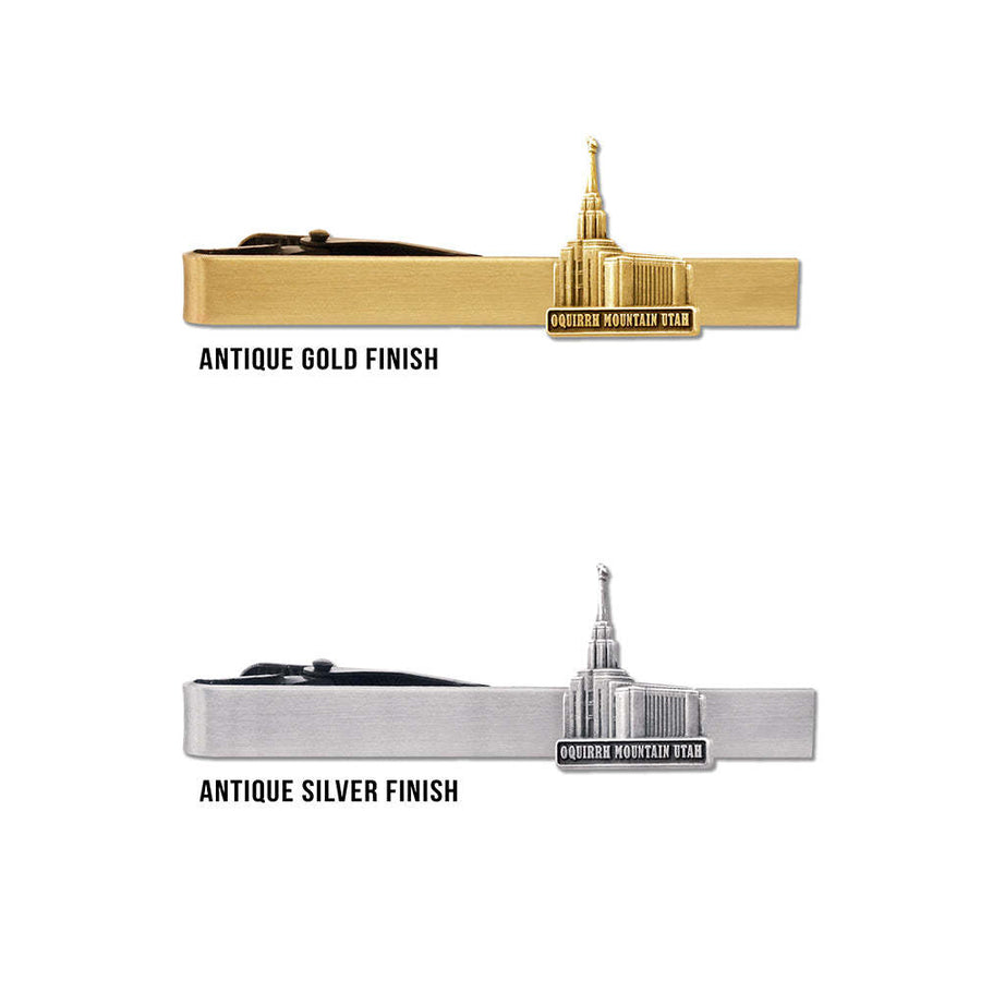 Oquirrh Mountain Utah Temple Tie Bar