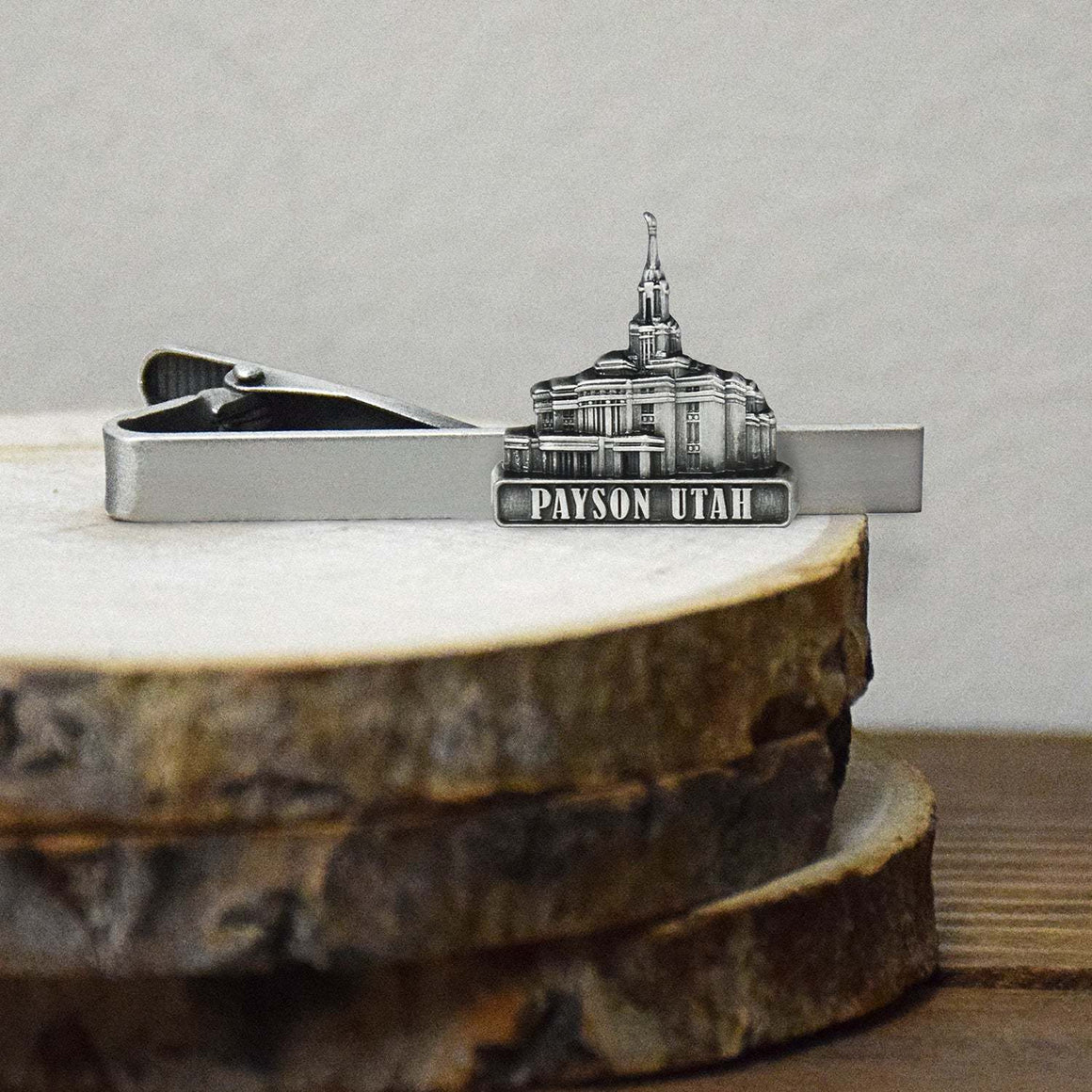 Payson Utah Temple Tie Bar