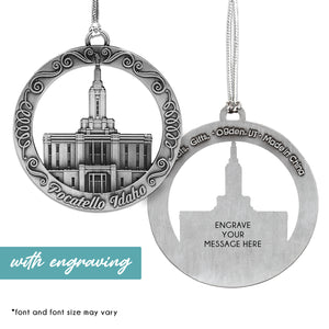 Pocatello Idaho Temple Ornament