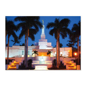 Nauvoo Illinois Temple Sunset 5x7 Print by Ringmasters