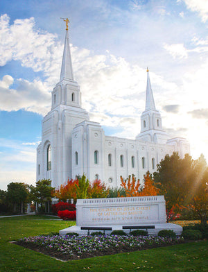 Nauvoo Illinois Temple Sunset 5x7 Print by Ringmasters