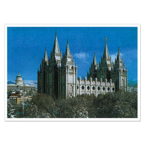 Ogden Utah Temple Day 3x4 Print by Ringmasters