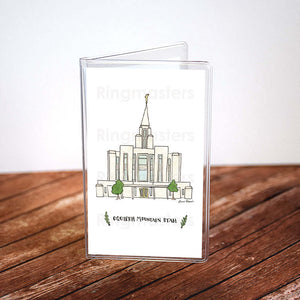 Provo City Center Utah Art PVC Recommend Cover by Ringmasters