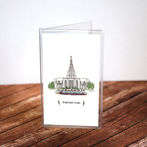 Provo City Center Utah Art PVC Recommend Cover by Ringmasters