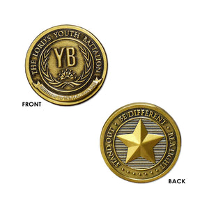 The Lords Youth Battalion Collectible challenge coin Latter-day saint