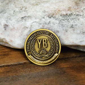 The Lords Youth Battalion Collectible challenge coin Latter-day saint