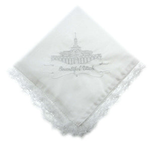 Ringmasters Denver Colorado Temple Lace Hanky