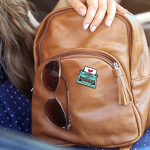 Your the author of your own story Typewriter Pin