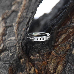 CTR Twinkle Ring - Stainless Steel