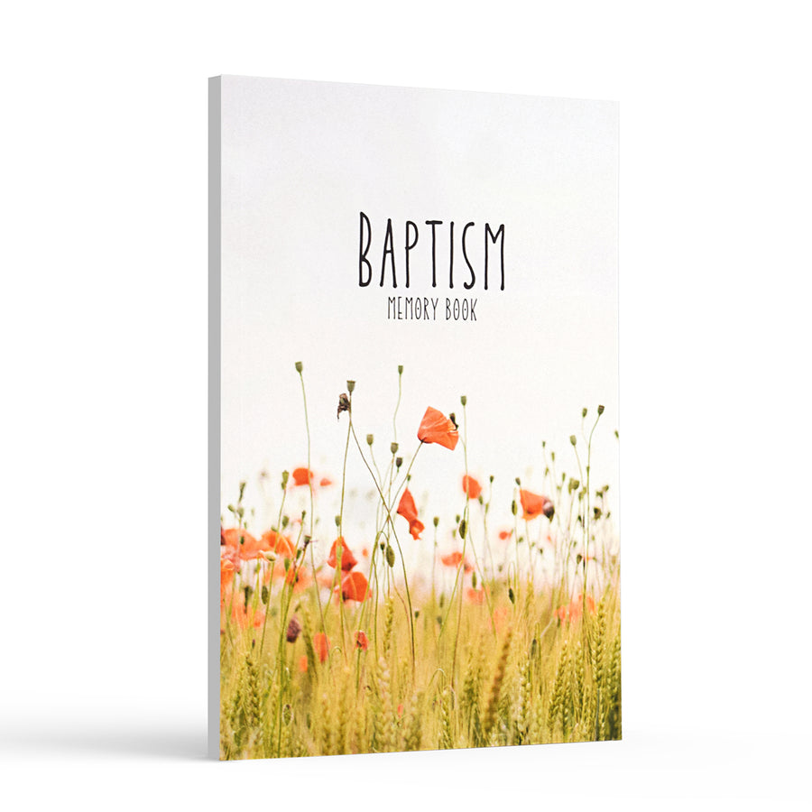 Baptism Memory Journal Book