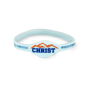 All Things Through Christ 2023 Youth Theme Silicone Bracelet for The Church of Jesus Christ of Latter-day Saints